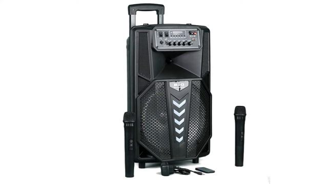 BIG240STAR USB MP3 FM BT TWS 2pcs VHF mic обзор 360 смотреть онлайн