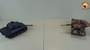 ВидеоОбзор игрушки на радиоуправлении « Лазерный танк «