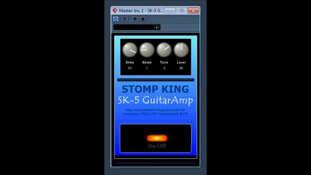 STOMP KING SK-5 Guitar Amp by Planet Botch смотреть онлайн