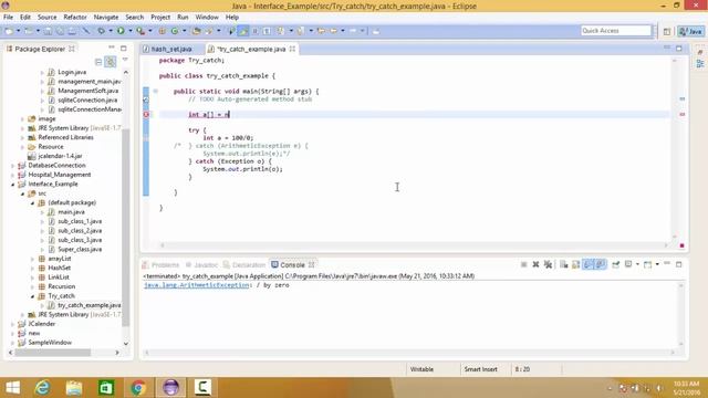 java bangla tutorial (part 32)- Catching and Handling Exceptions in Java using Try Catch Blocks смотреть онлайн