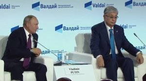 Саддам Хусейн тоже так думал - Путин Токаеву о безрассудном доверии Казахстана к Западу. ВАЛДАЙ 2019