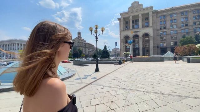 Kyiv (Kiev) A walk around the most popular places. Summer 2021 in Kyiv. смотреть онлайн