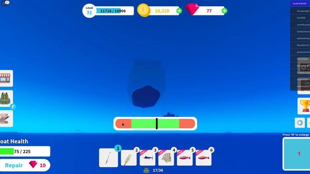 FINDING NEMO Mission in FISHING SIMULATOR [ROBLOX] смотреть онлайн