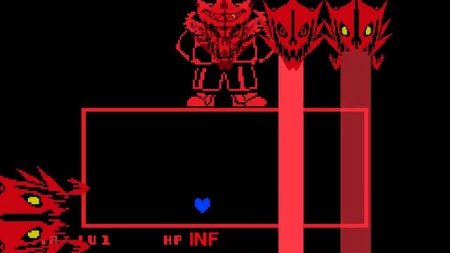 underfell sans fight with infinite HP смотреть онлайн
