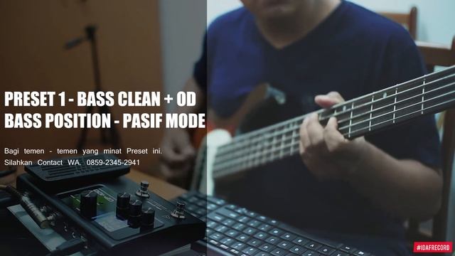 BASS Preset VALETON GP100