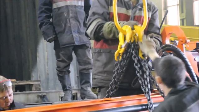 Отгрузка в Грузию. Мобильная буровая установка GBU-22L и GBU-22LP от Бурспецтехники смотреть онлайн