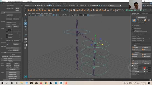 Why Rigging Error { Advanced Skeleton } in Maya 2020 ? смотреть онлайн