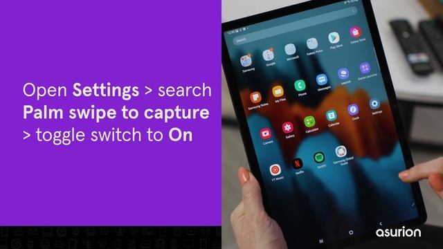 How to take a screenshot on a Samsung tablet | Asurion смотреть онлайн