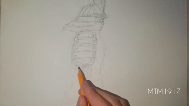 Как нарисовать самурая смотреть онлайн