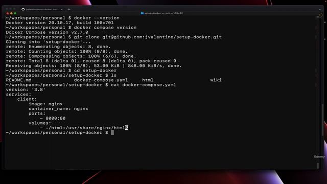 Docker and Docker Compose смотреть онлайн