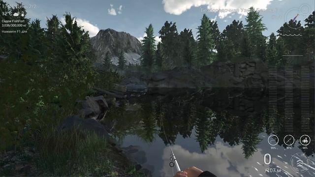 Fishing Planet | 0.5.6 | Озеро Рокки | Уникальная и Трофейная Красногорлая Форель смотреть онлайн