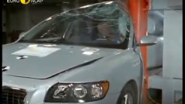 Краш тест Volvo S40 2004 (E-NCAP) смотреть онлайн