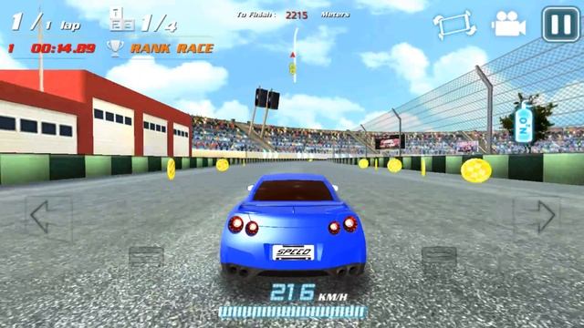 Crazy Speed Fast Racing Car - Gameplay Android game - street racing game смотреть онлайн