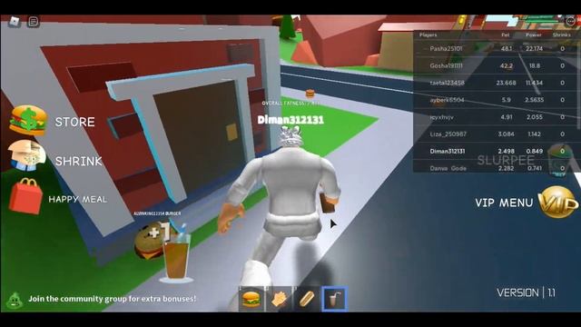 ИГРАЮ В Super Fat Simulator 2|ROBLOX РОБЛОКС|СТАЛ САМЫМ ЖИРНЫМ???? смотреть онлайн