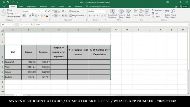 ESIC UDC COMPUTER SKILL TEST PREVIOUS YEAR EXCEL QUESTION PAPER WITH SOLUTION PDF смотреть онлайн