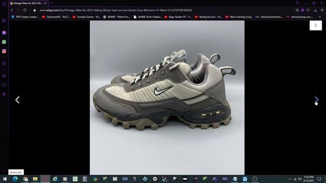 Nike Air ACG Hiking Shoes Trail Run Womens смотреть онлайн