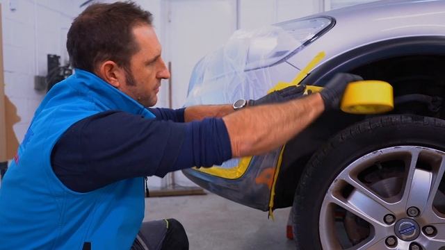 How to repair a scratched, textured bumper смотреть онлайн