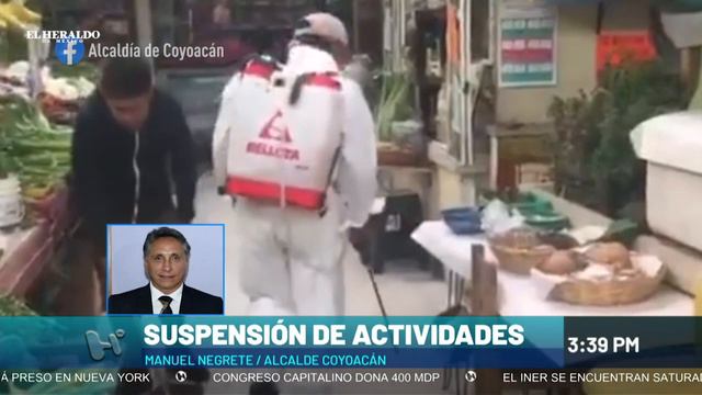 Manuel Negrete explica las medidas sanitarias que se toman en alcaldía Coyoacán смотреть онлайн