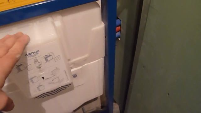 Установка инсталляции GROHE смотреть онлайн