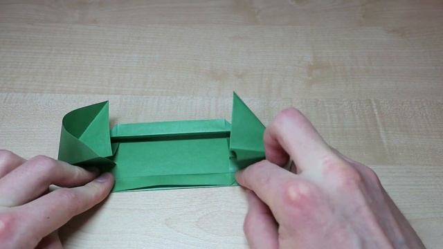 Как сделать танк из бумаги. Подарок на 23 февраля. Оригами танк, легкий способ смотреть онлайн