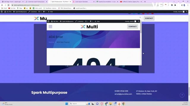 Portfolio Section - Spark Multipurpose WordPress Theme смотреть онлайн