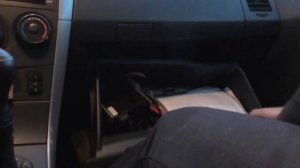 Замена фильтра салона тойота каролла 150