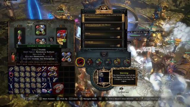 Continuation Of The POE Grinding In Expedition New League Starter Build    Continuing The Grind.