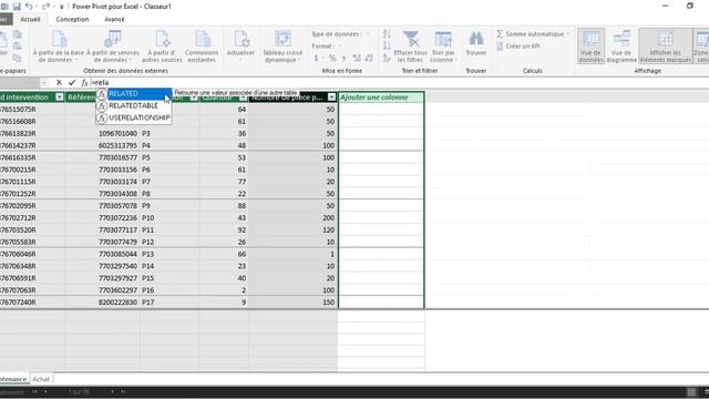 Exercice 16 : Le power Pivot et Power View смотреть онлайн