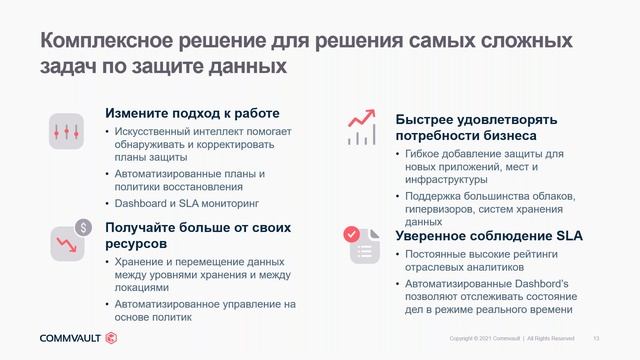 Современные методы защиты данных вместе с Commvault смотреть онлайн