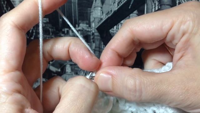 Джемпер спицами с объемными короткими рукавами из китайской пряжи. Реглан снизу смотреть онлайн