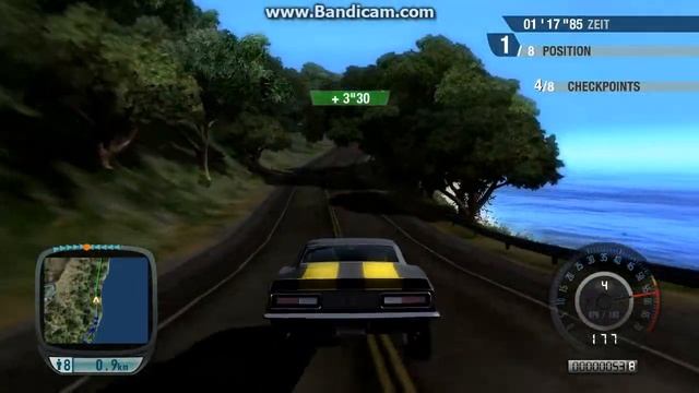 Test Drive Unlimited - Around the crater w/ Chevrolet Camaro Z-28 смотреть онлайн