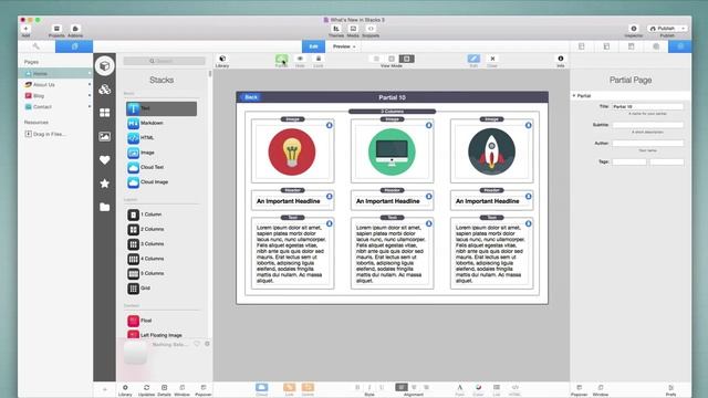 RapidWeaver Tutorial: Stacks 3 Plugin - New Features смотреть онлайн