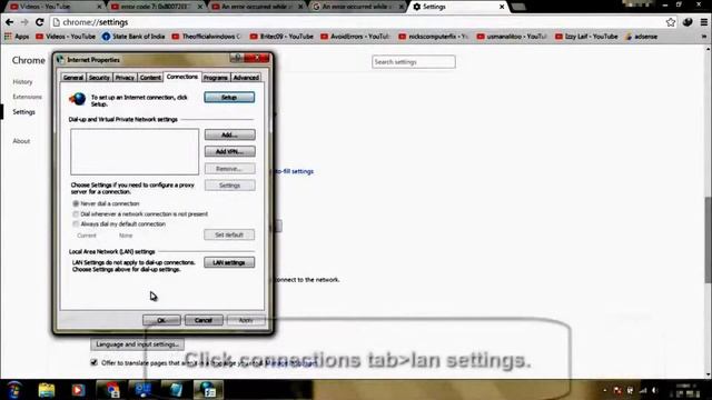 Google Chrome Error code 7 || Update Error code 7 (0x80072EE7)--system level || Fix Google chrome смотреть онлайн