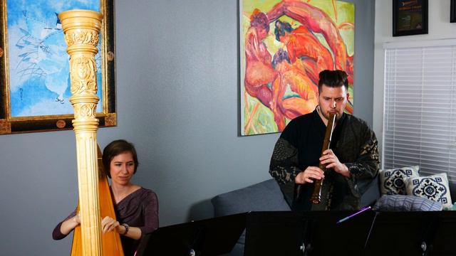 Nausicaa of The Valley of The Wind on Shakuhachi and Harp смотреть онлайн