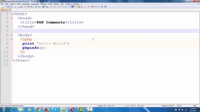 PHP Comments, Lec-5 |PHP & MySQLi tutorials for beginners in Urdu/Hindi| смотреть онлайн