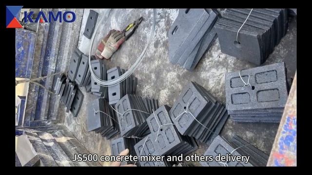 Two JS500 Concrete Mixers And Other Goods Delivery смотреть онлайн