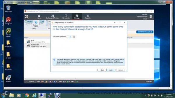 Veritas Backup Exec  -Deduplication Disk drive(How to create deduplication disk drive) ?