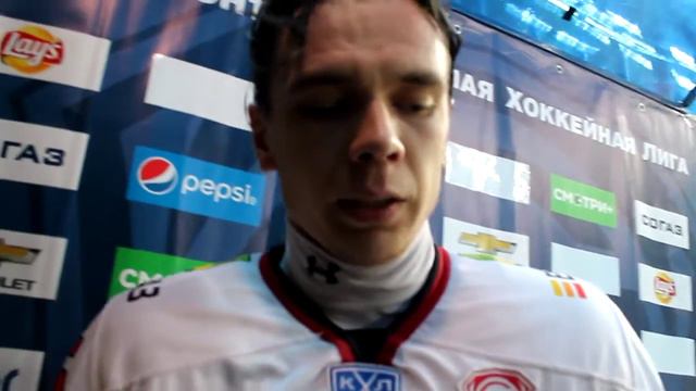 Интервью Анселя Галимова после матча с СЮ 1:4 [22.02.2015] смотреть онлайн
