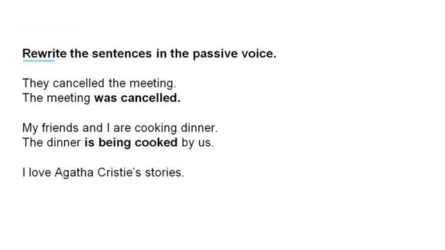 Passive vs. Active Voice смотреть онлайн