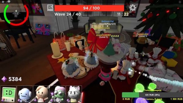 Рождественский ивент Tower Heroes, стрим обновление tower heroes Alten Games, stream tower heroes