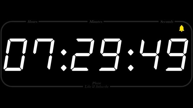 15 Hour - TIMER & ALARM - 1080p - COUNTDOWN смотреть онлайн