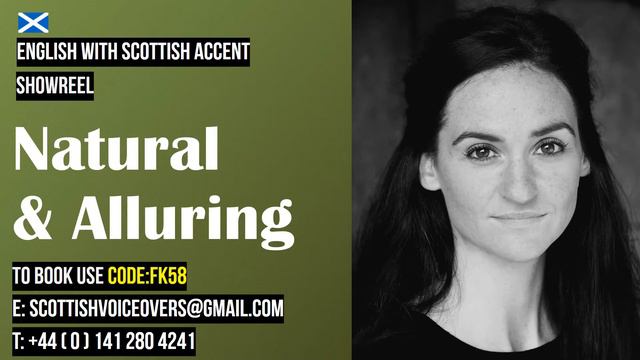 FK58 Natural & Alluring - Scottish Female Voice Actor - Showreel смотреть онлайн
