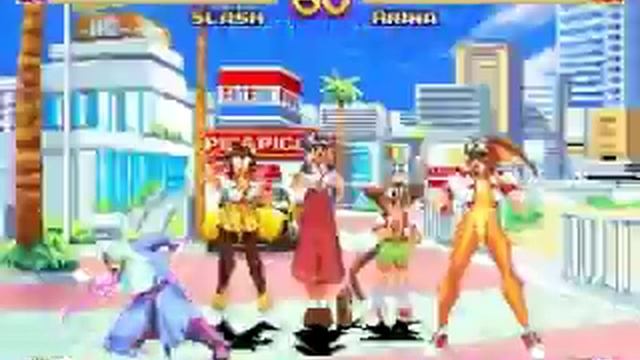 Waku Waku 7 - Doki Doki (supers) moves смотреть онлайн