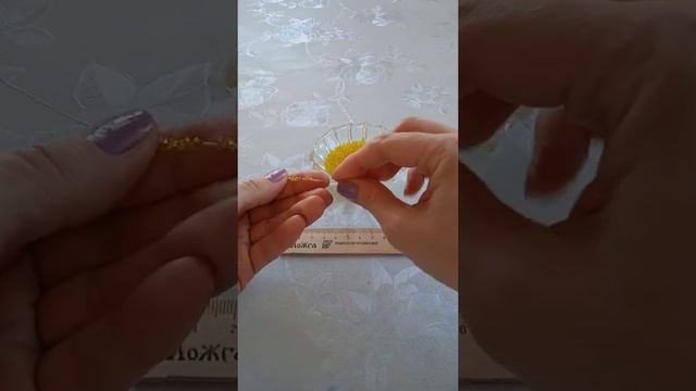 Крокусы из бисера и рубки мастер-класс. смотреть онлайн