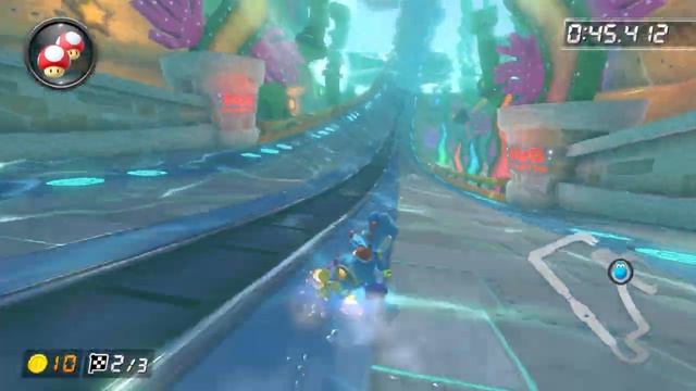 Water Park [150cc] - 1:39.497 - Pii (Mario Kart 8 Deluxe World Record) смотреть онлайн