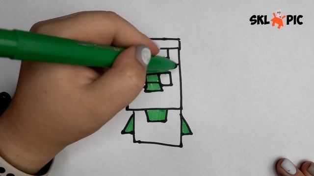 How to draw a minecraft? Как нарисовать майнкрафт? qanday chiziladi? смотреть онлайн
