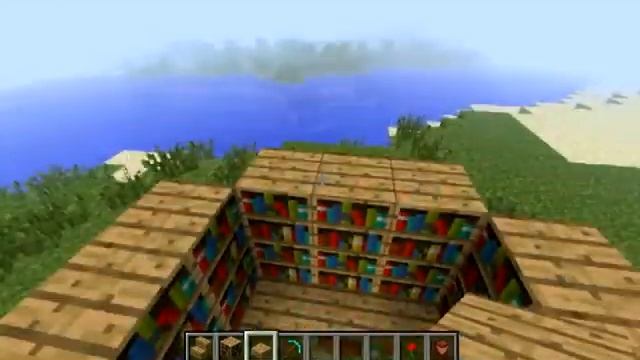 Как построить и украсить Чаровальню в Minecraft 1.5.2 смотреть онлайн