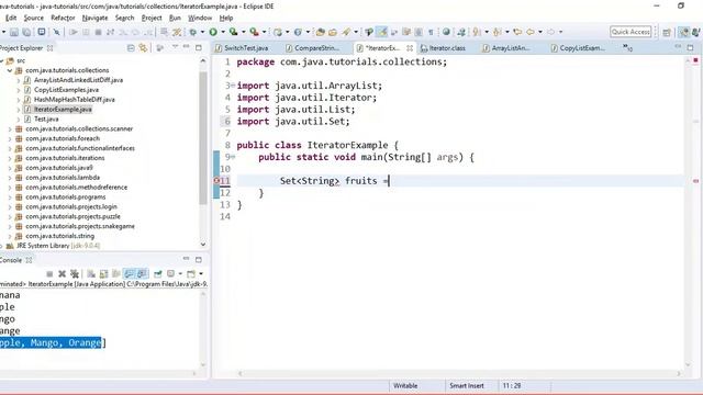 Java Iterator Tutorial with Coding Examples смотреть онлайн