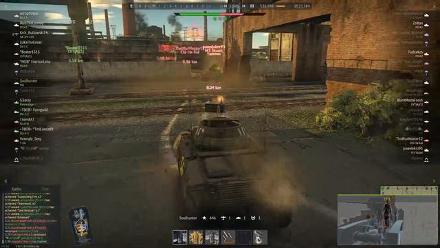 War Thunder - M8 Greyhound смотреть онлайн
