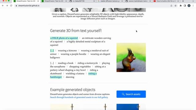 DreamFusion: Text-to-3D using 2D Diffusion! смотреть онлайн